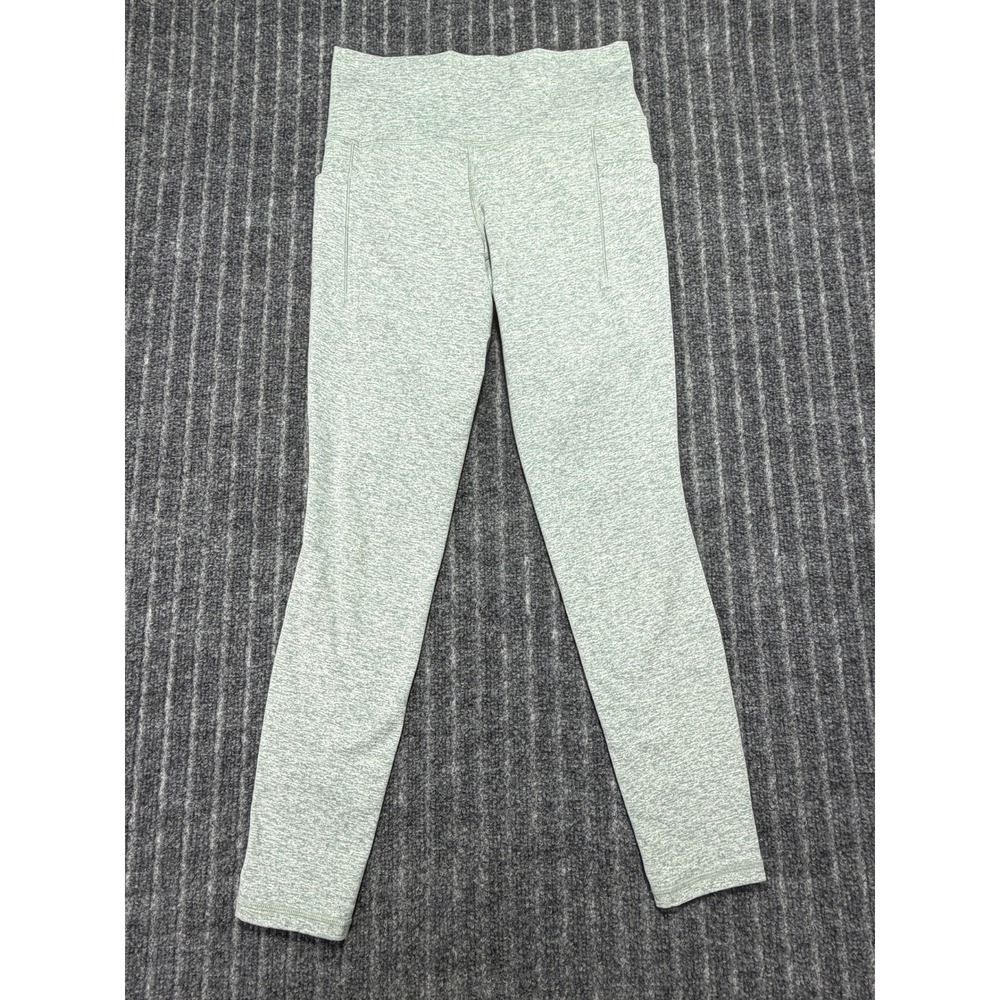 Athleta Salutation Stash Pocket II Small‎ Heathered Gray Athleisure Yoga Pilates